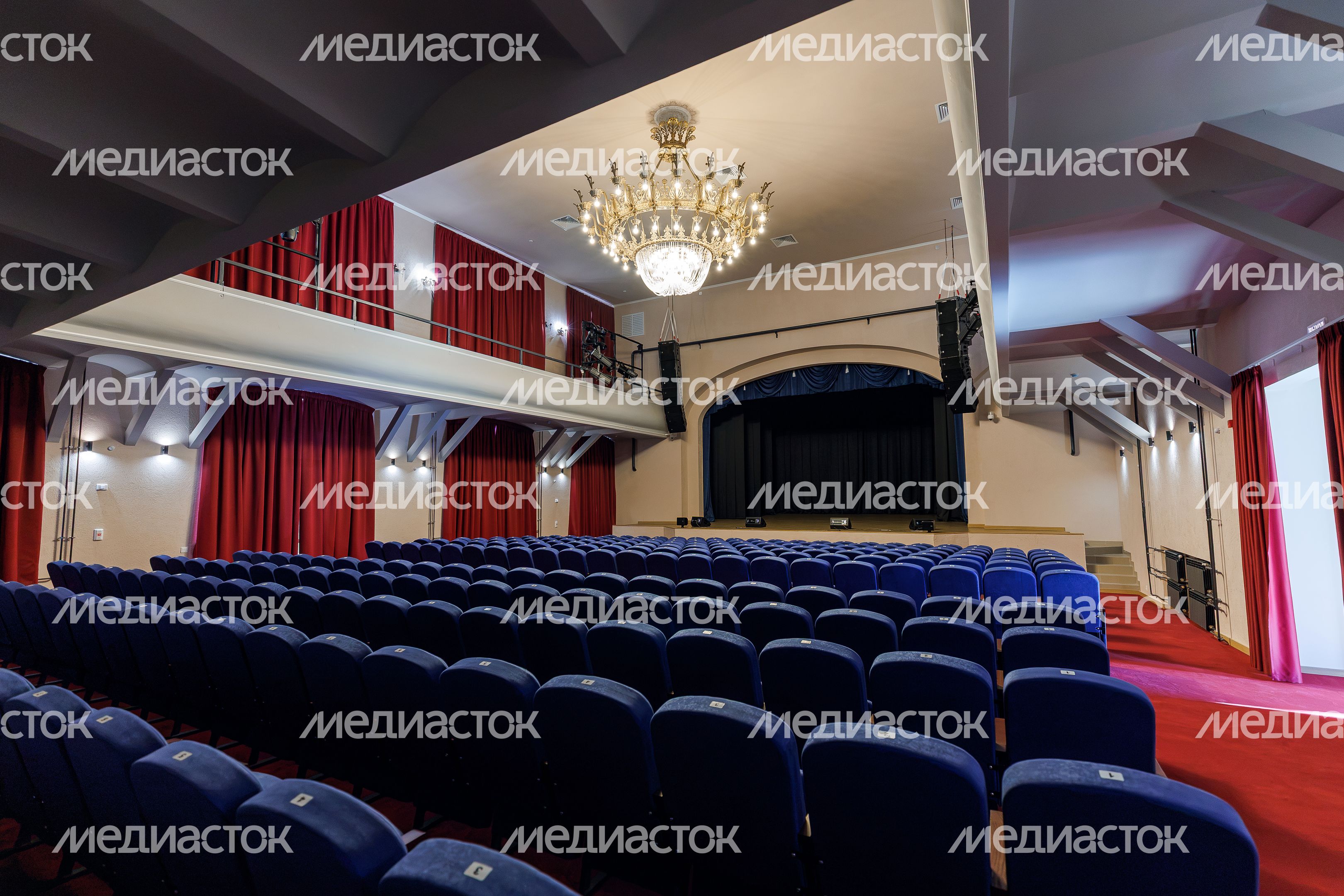 Концертный зал Центра культуры и искусств им. Л.Н. Кекушева в Ивантеевке Пушкинского округа после капитального ремонта