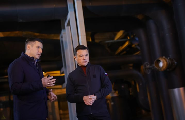 Андрей Воробьев посетил котельную в подольском микрорайоне Климовск
