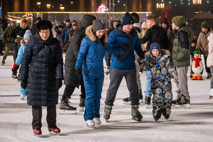 Главный каток Подмосковья в парке «Патриот» Одинцовского округа