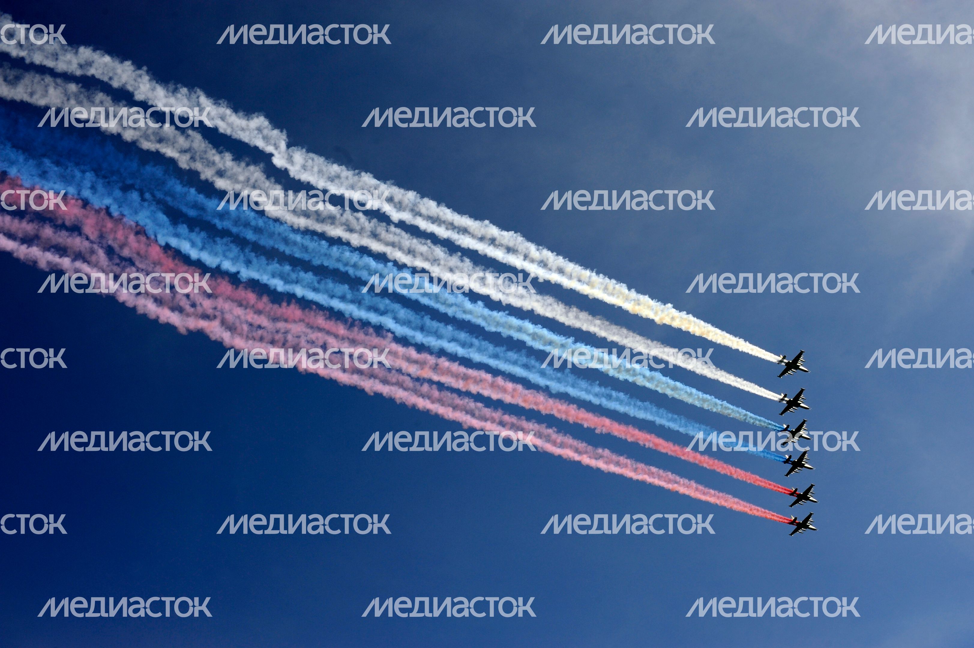 Генеральная репетиция парада Победы на Красной площади