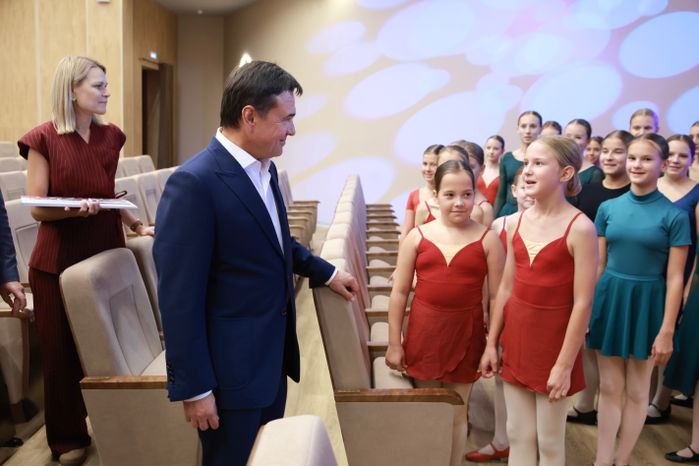 Встреча с учащимися Городского дворца культуры «Мир» в Домодедово