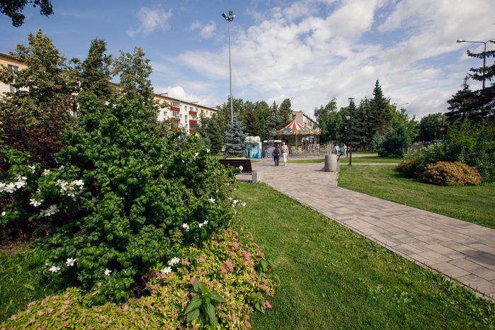 Детский сквер в Домодедово