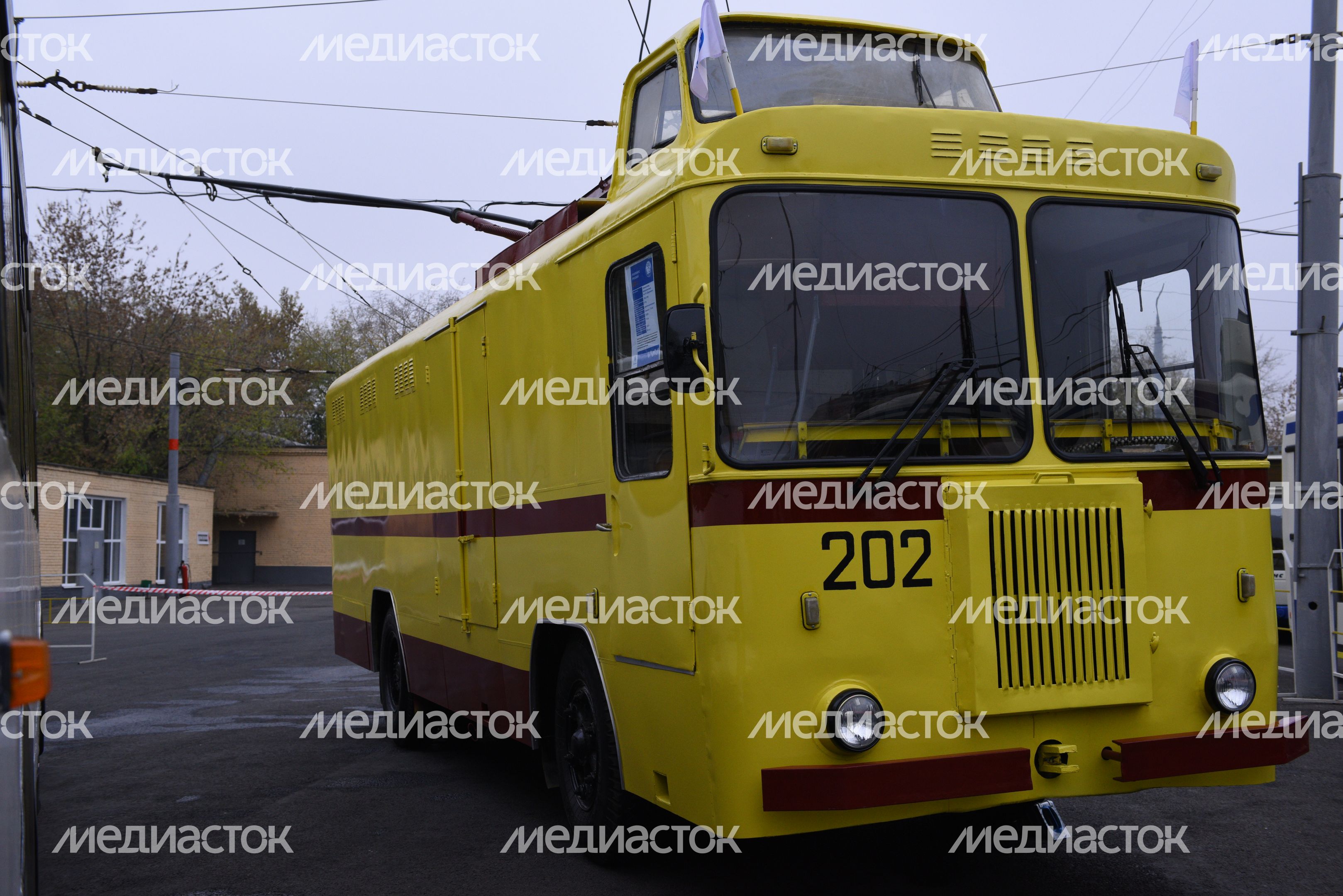 Праздник московского троллейбуса в Москве