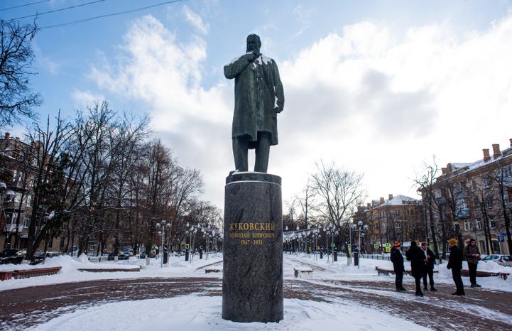 Зимние виды города Жуковский