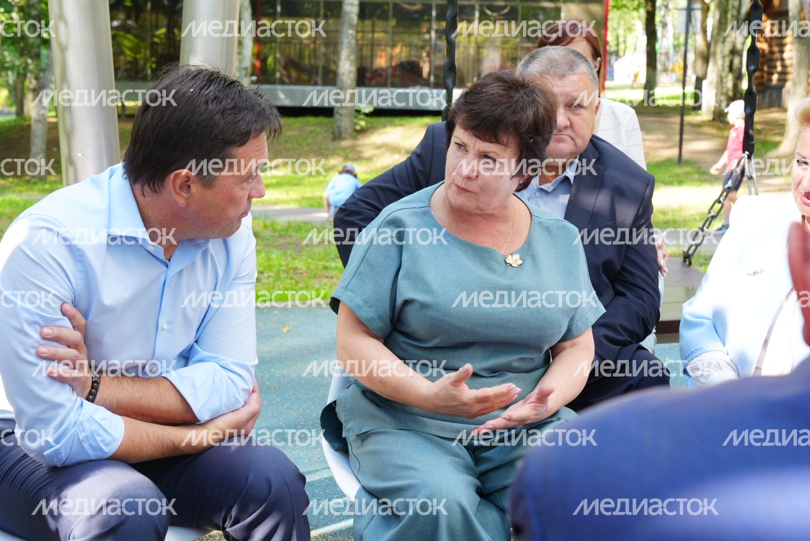 Встреча Губернатора Подмосковья с активными жителями Дмитровского округа