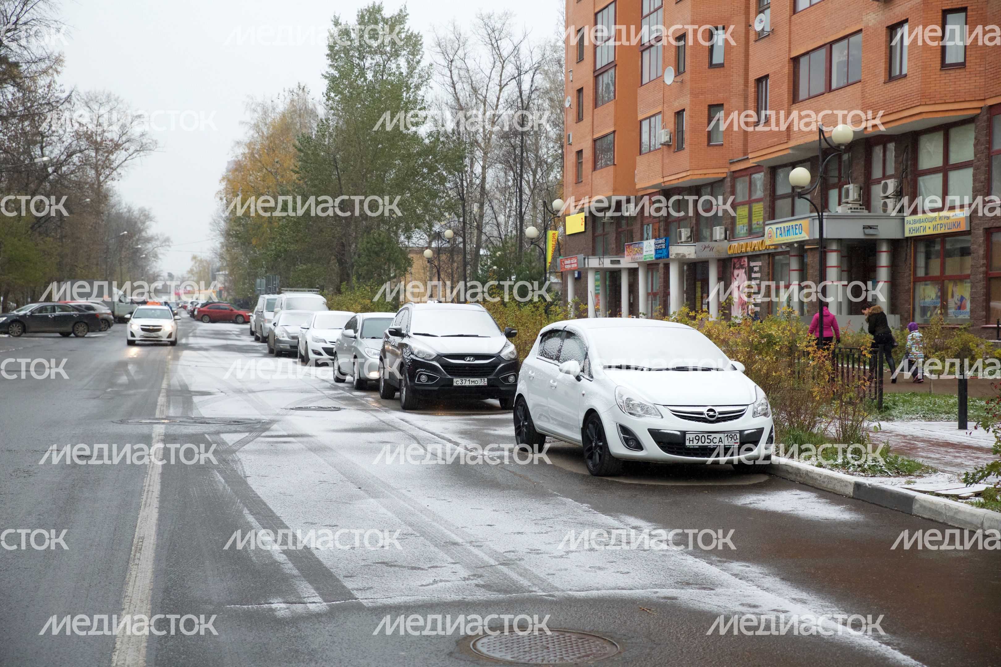 Первый снег в Королеве