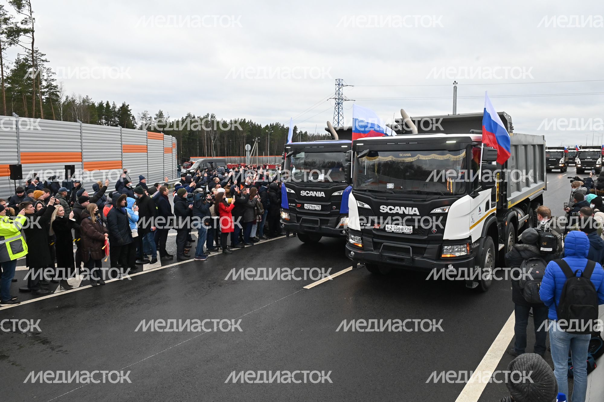 Открытие пускового комплекса № 3 Центральной кольцевой автомобильной дороги Открытие пускового комплекса № 3 Центральной кольцевой автомобильной дороги