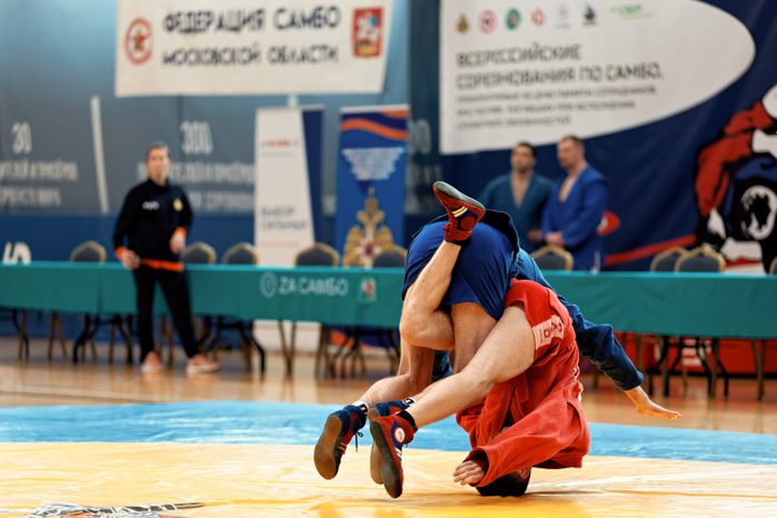 Всероссийские соревнования по самбо в Домодедово