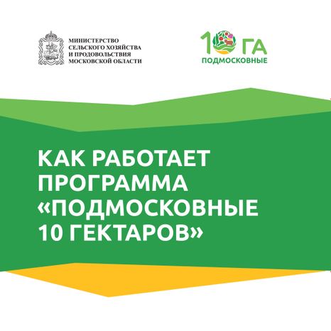  Подмосковные 10 гектаров