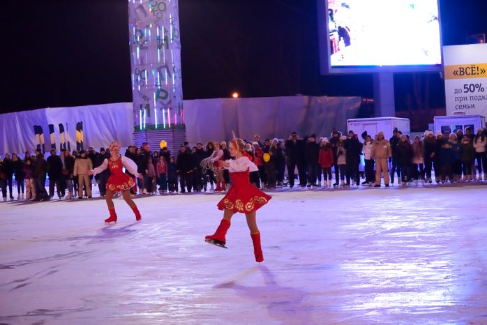 Открытие зимнего сезона в парке Сокольники