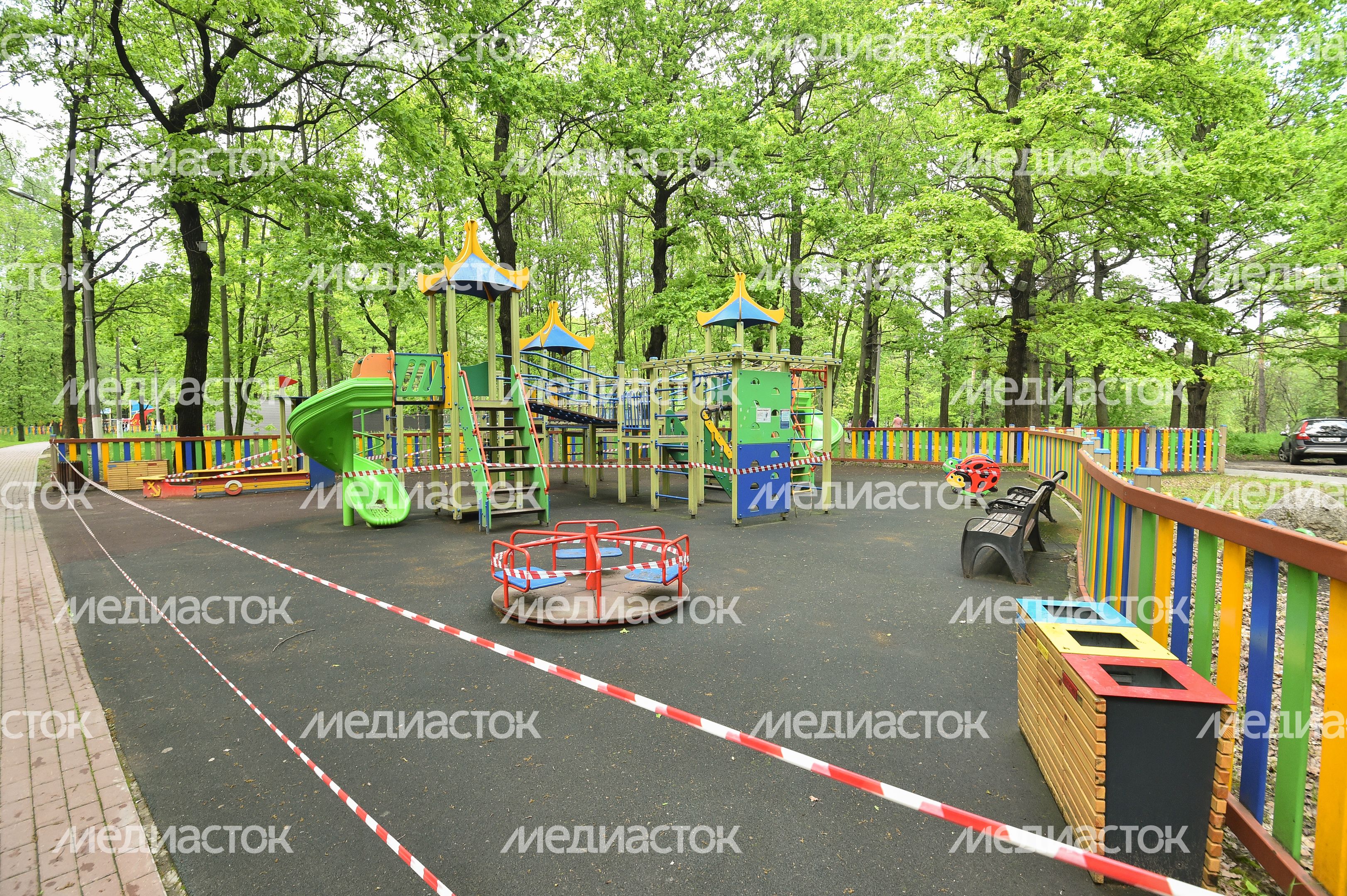 Открытие парков в Подмосковье