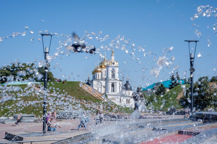 Виды города Дмитров