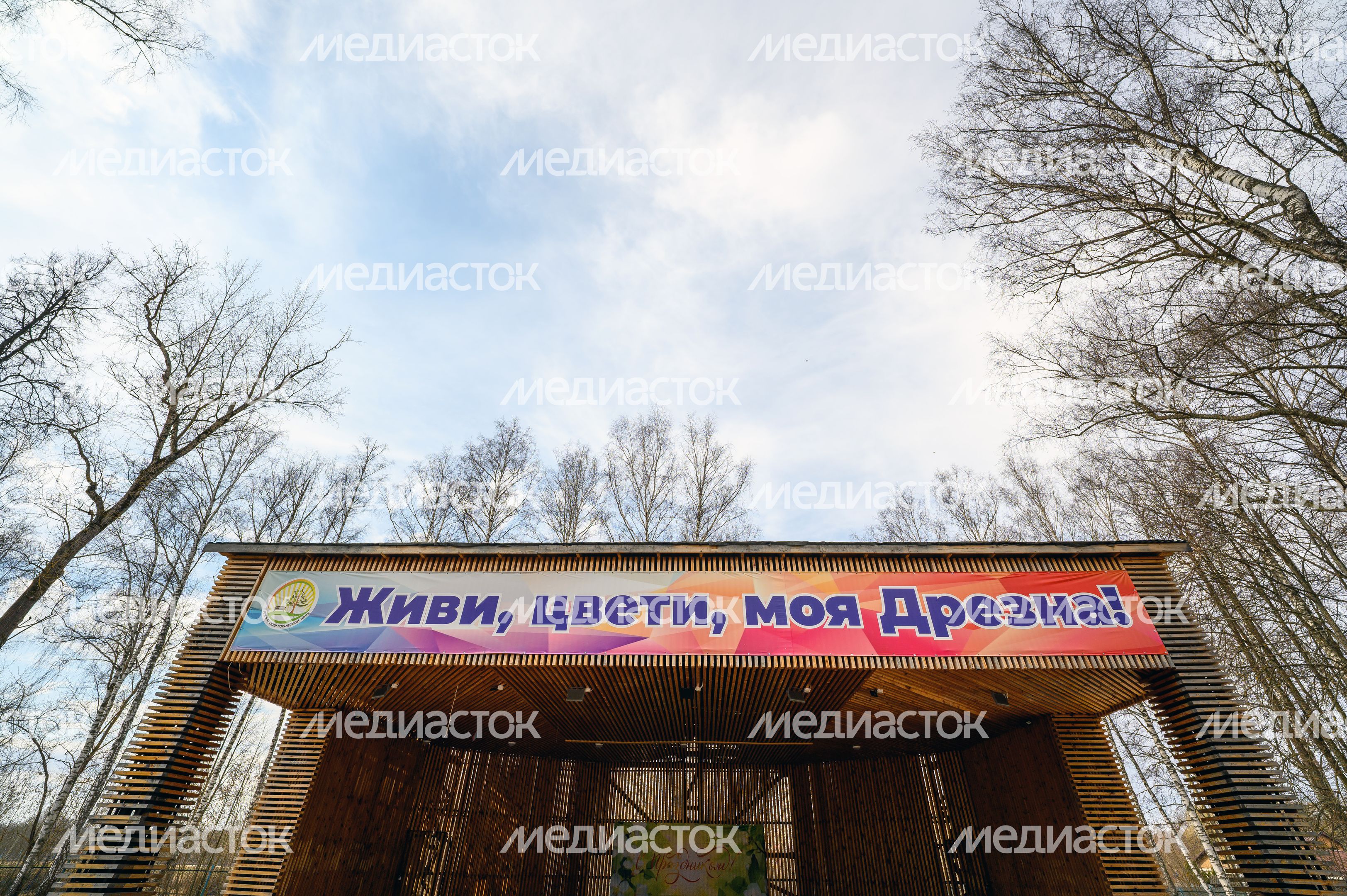 Дрезненский городской парк в Орехово-Зуевском округе. Весна Дрезненский городской парк в Орехово-Зуевском округе. Весна