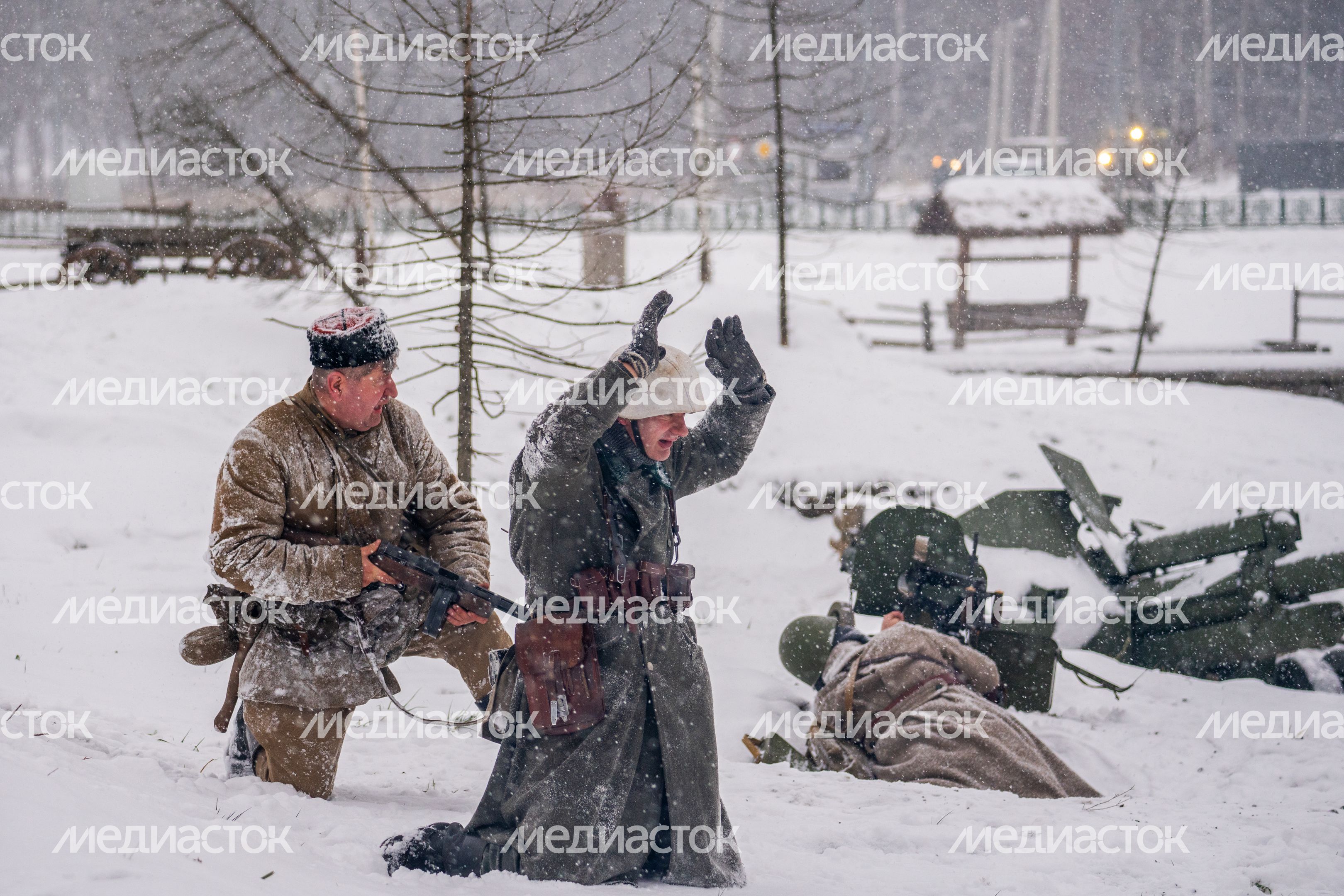 Военно-историческая реконструкция Битвы за Москву в Одинцовском округе Военно-историческая реконструкция Битвы за Москву в Одинцовском округе