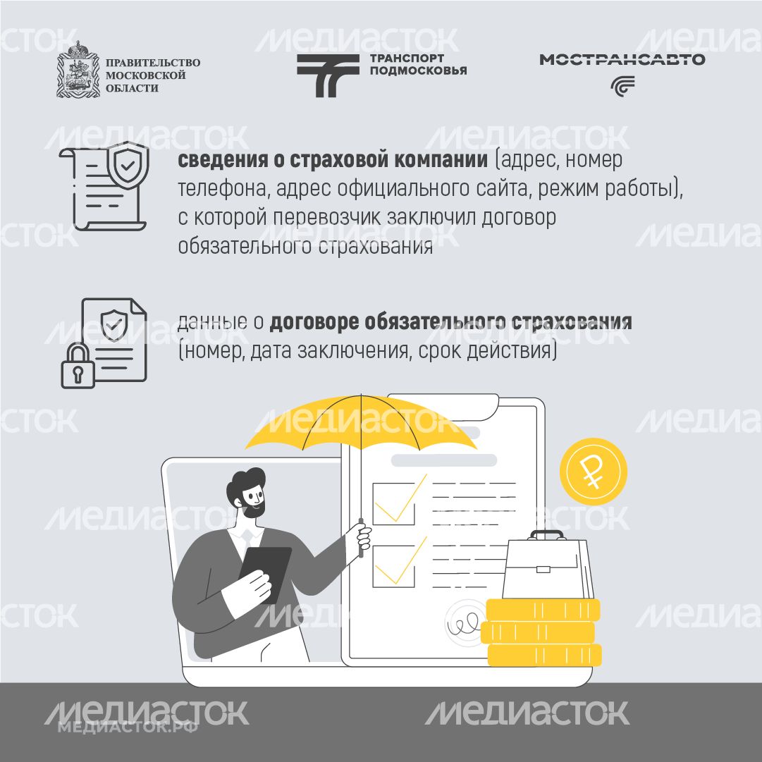 Пассажиры автобусов Мострансавто застрахованы квадрат 05