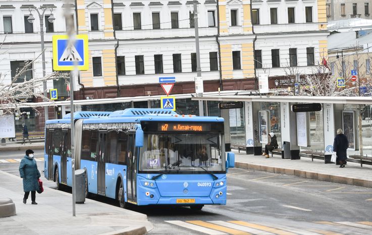 Городская жизнь в Москве в марте