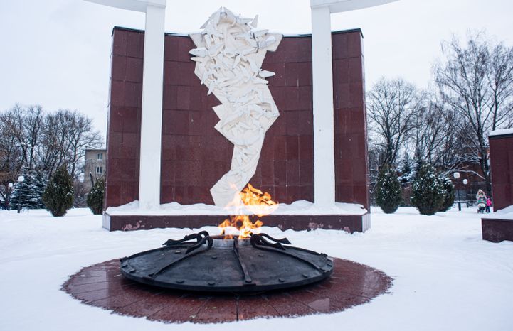 Зимние виды города Щелково