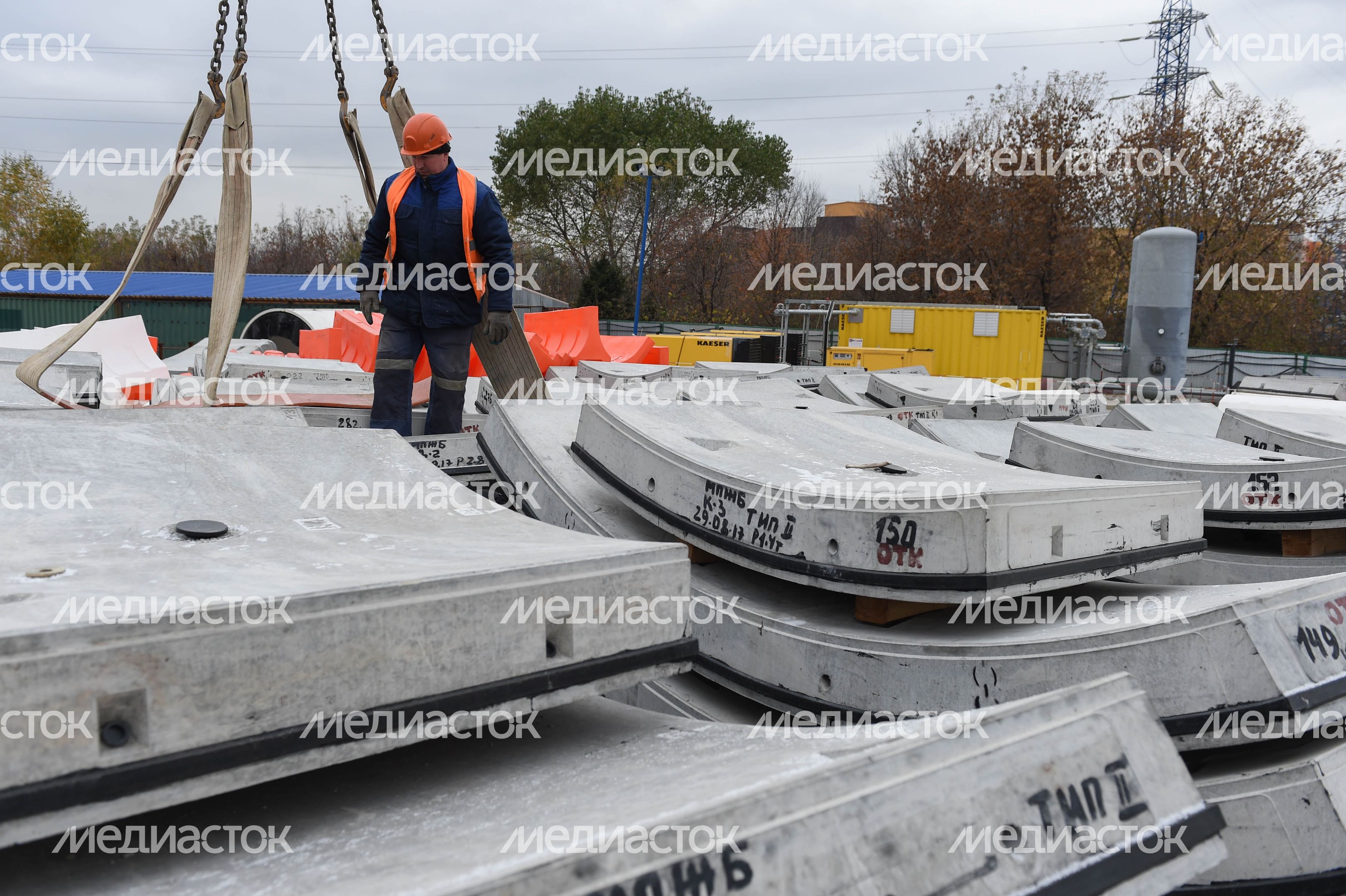 Строительство Кожуховской ветки Московского метрополитена