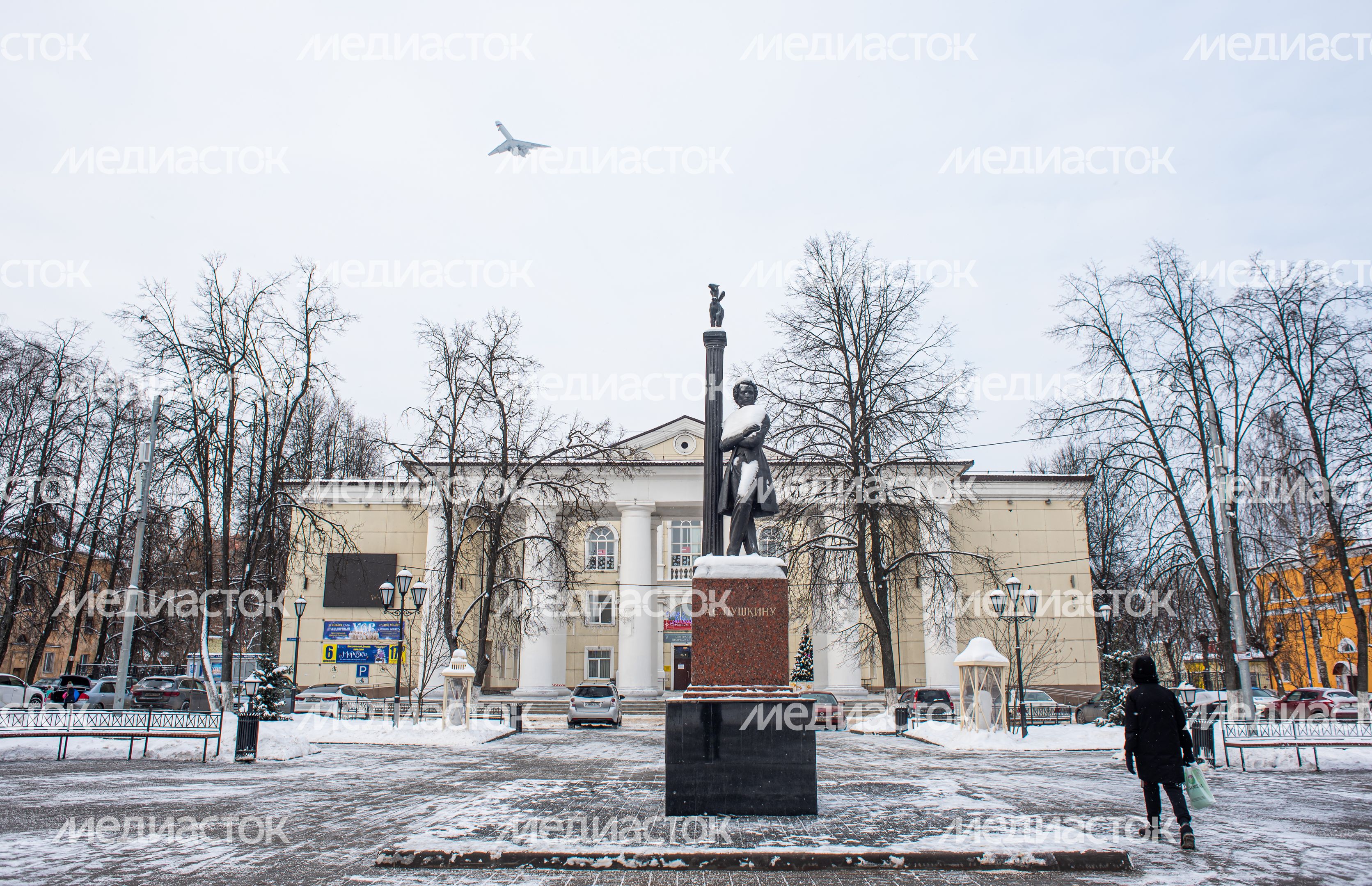 Зимние виды города Щелково