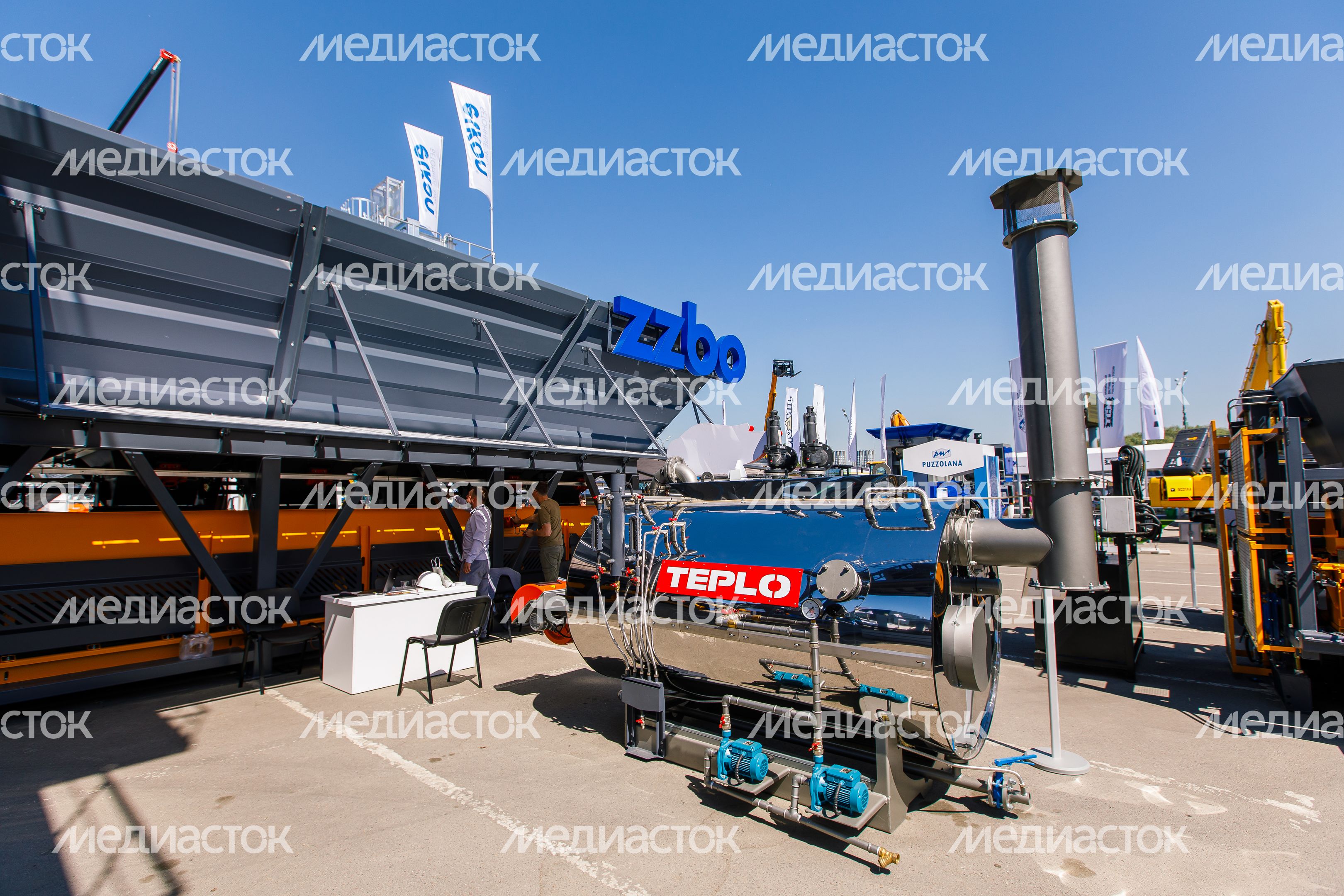 Выставка строительной техники и технологий CTT EXPO в красногорском МВЦ «Крокус Экспо»