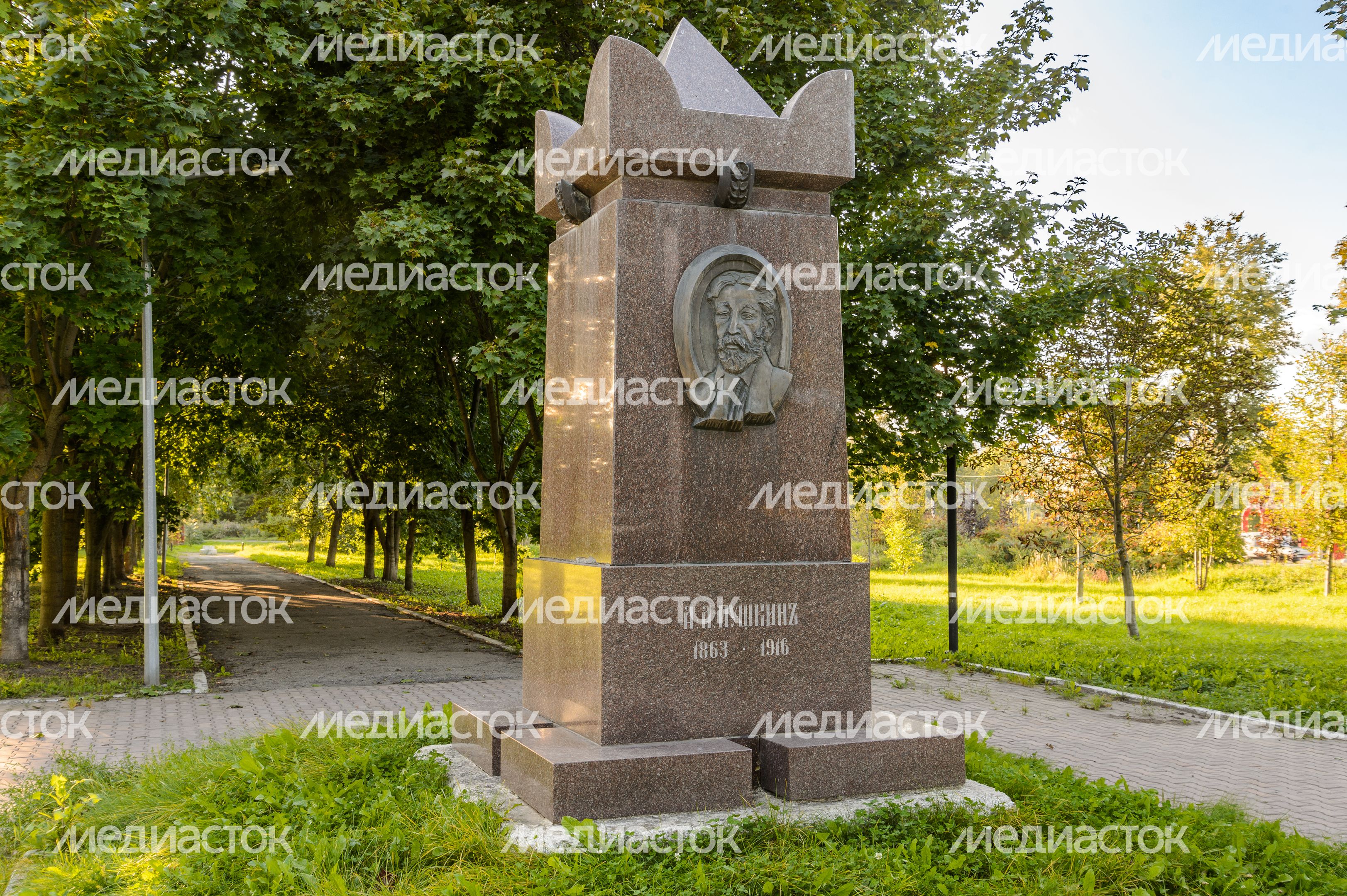 Бронницы. Мемориальный парк А.А. Пушкина