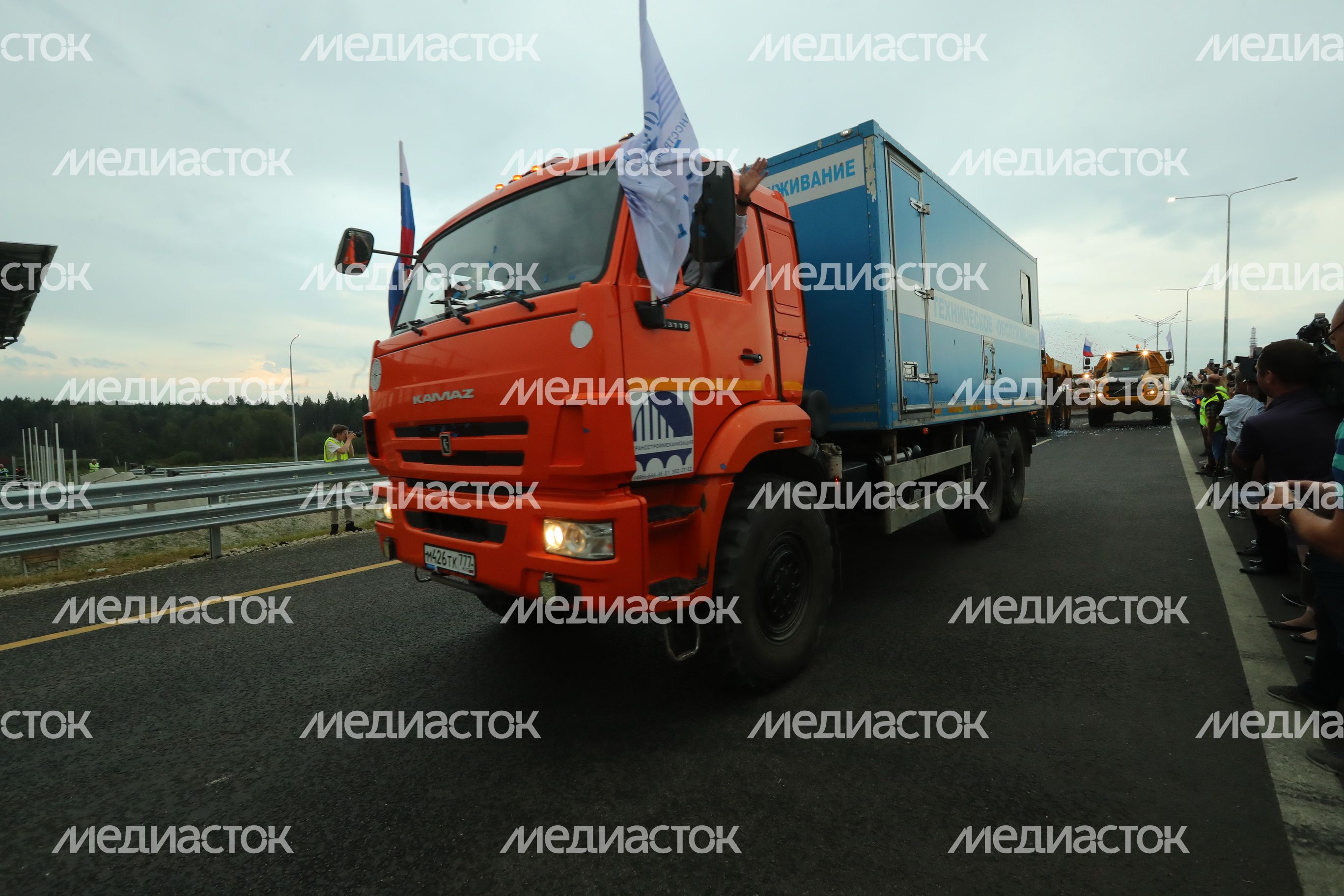 Церемония открытия участка скоростной автодороги М-11 «Москва – Санкт-Петербург»