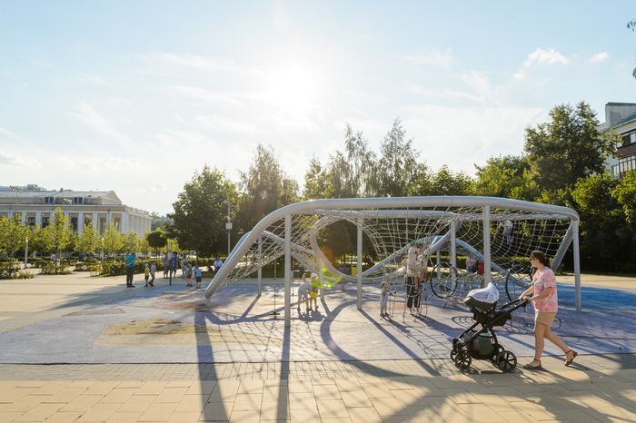 Королев. Сквер Покорителей космоса
