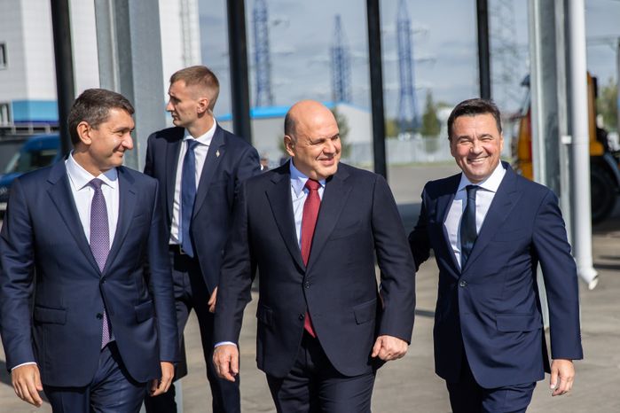 Встреча Губернатора Андрея Воробьева и Председателя Правительства РФ Михаила Мишустина