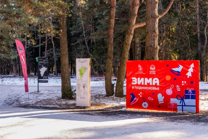 Зима в лесопарке «Шишкин лес»