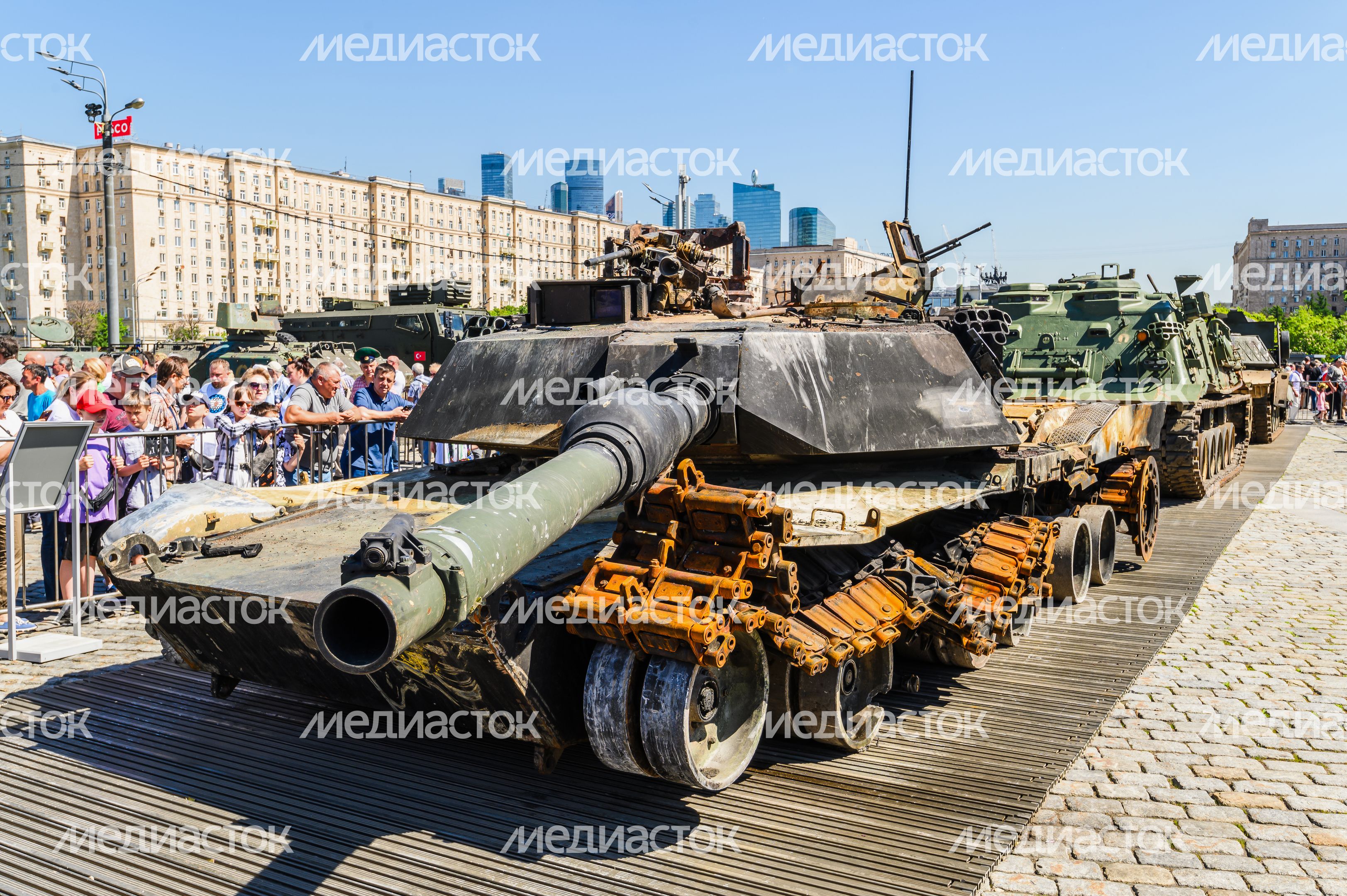 Выставка вооружения в Парке Победы, посвященная СВО