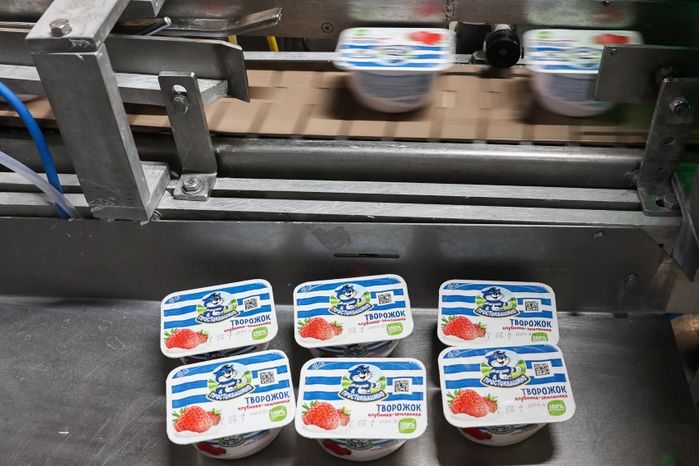 Молкомбинат "Чеховский" - самый большой завод молочной продукции в России