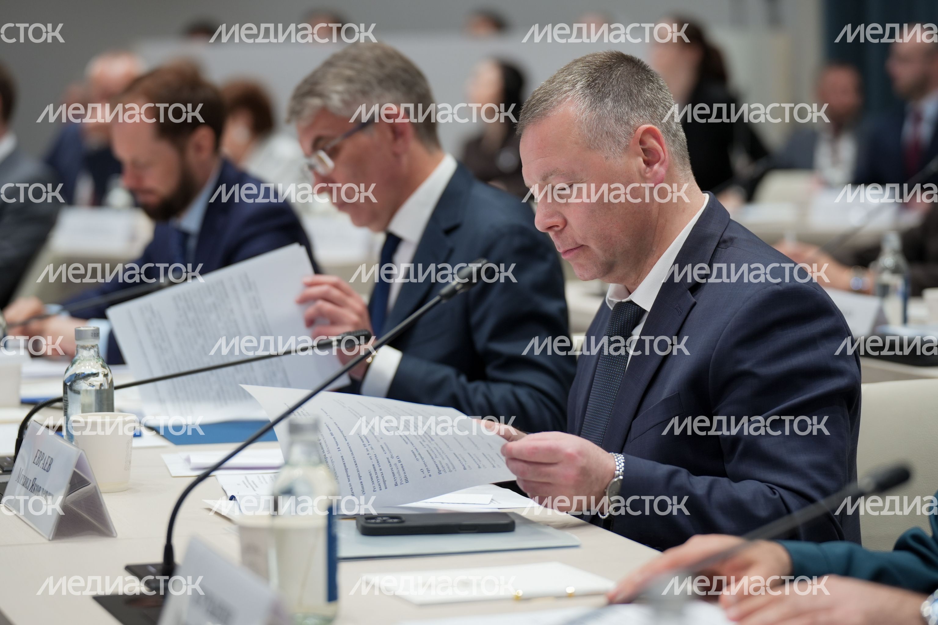 Заседание Совета при полномочном представителе президента РФ в ЦФО в Подмосковье