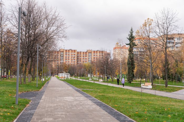 Бульвар Победы в Ступино