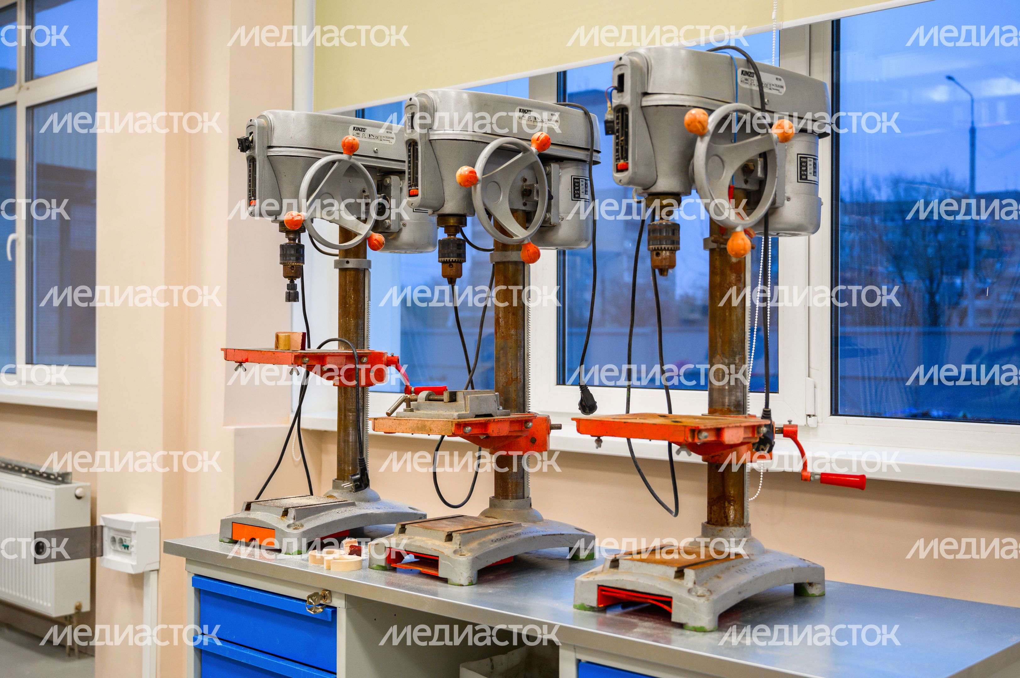 Учебная мастерская Электростальского колледжа после капремонта Учебная мастерская Электростальского колледжа после капремонта