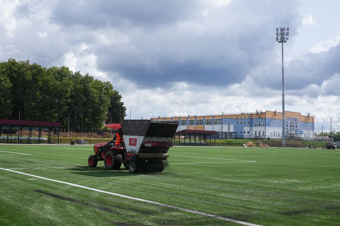 Реконструкция стадиона "Мещера" в Егорьевске