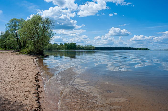 Весенние виды города Руза