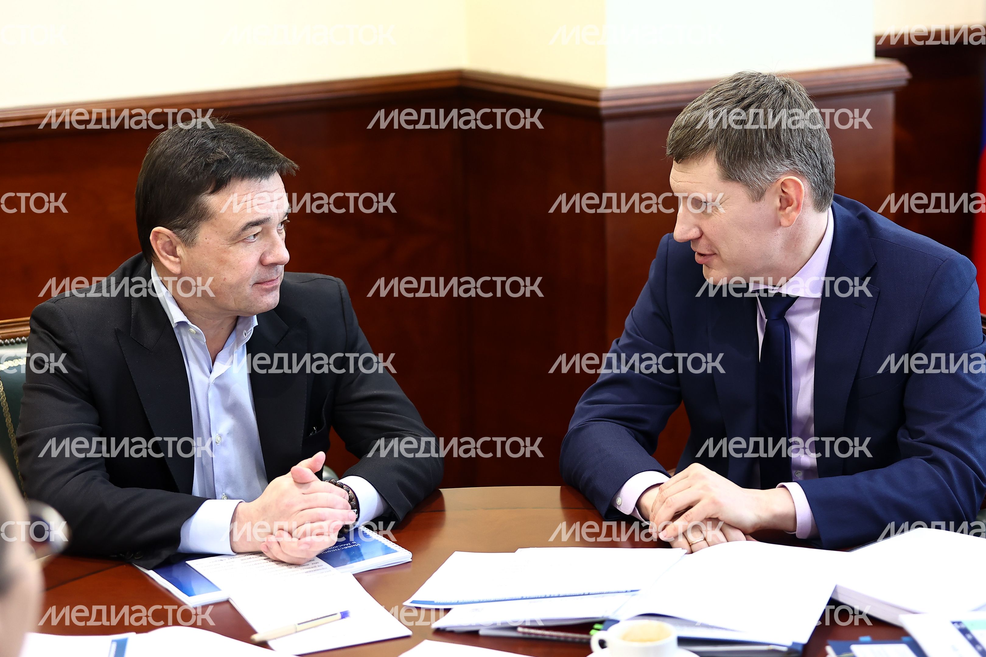 Встреча губернатора и министра​ экономразвития РФ