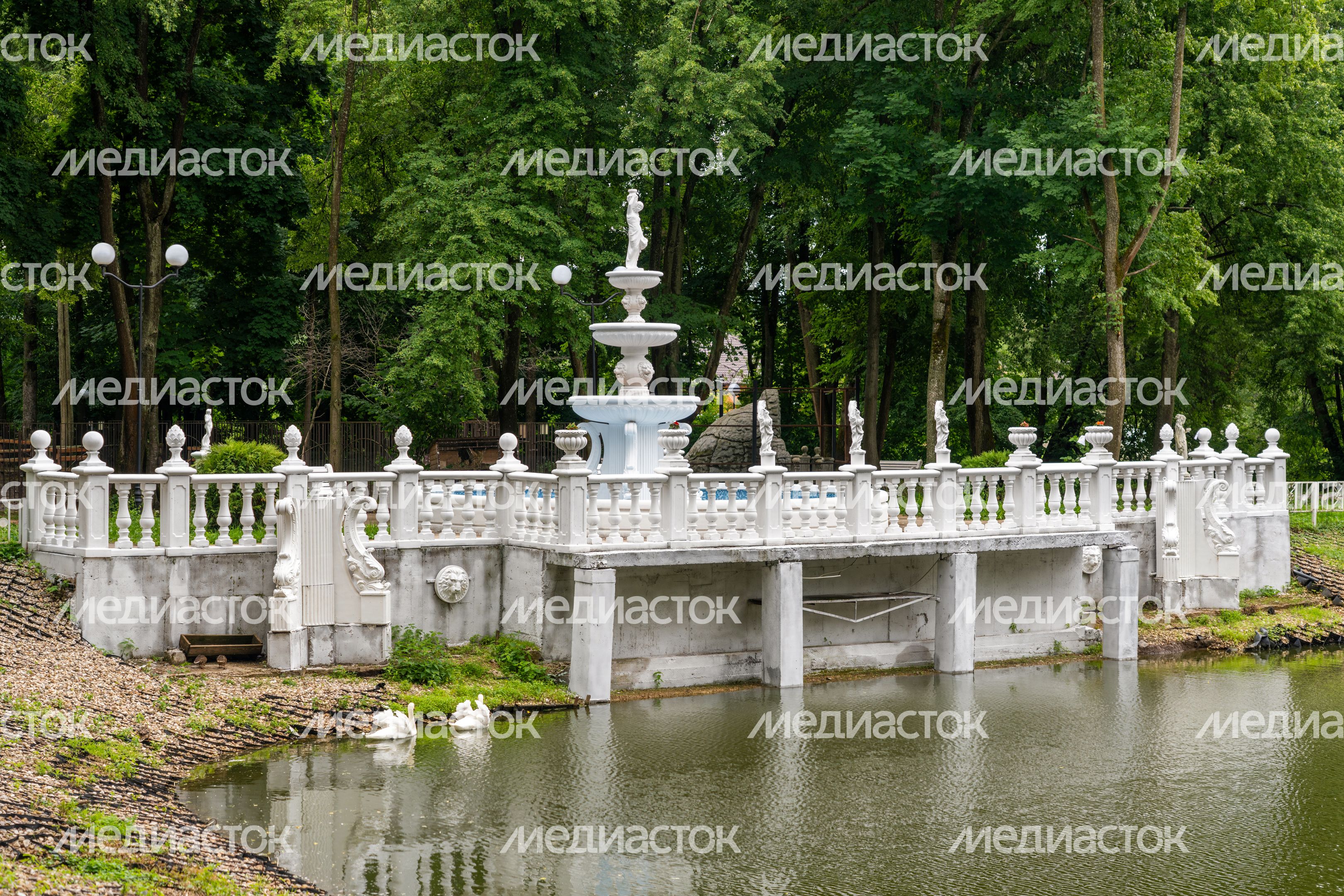 Лотошинский парк культуры и отдыха. Лето 2026