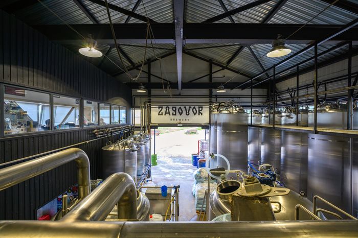 Экскурсия на пивоварню Zagovor Brewery в Мытищах
