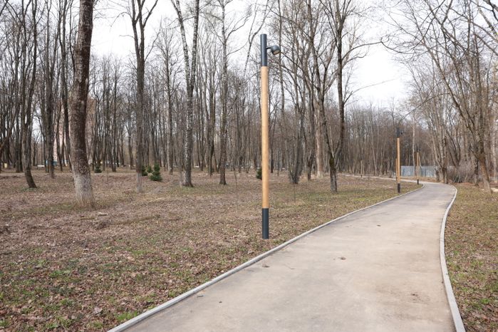 В Щелково продолжается благоустройство Центрального парка