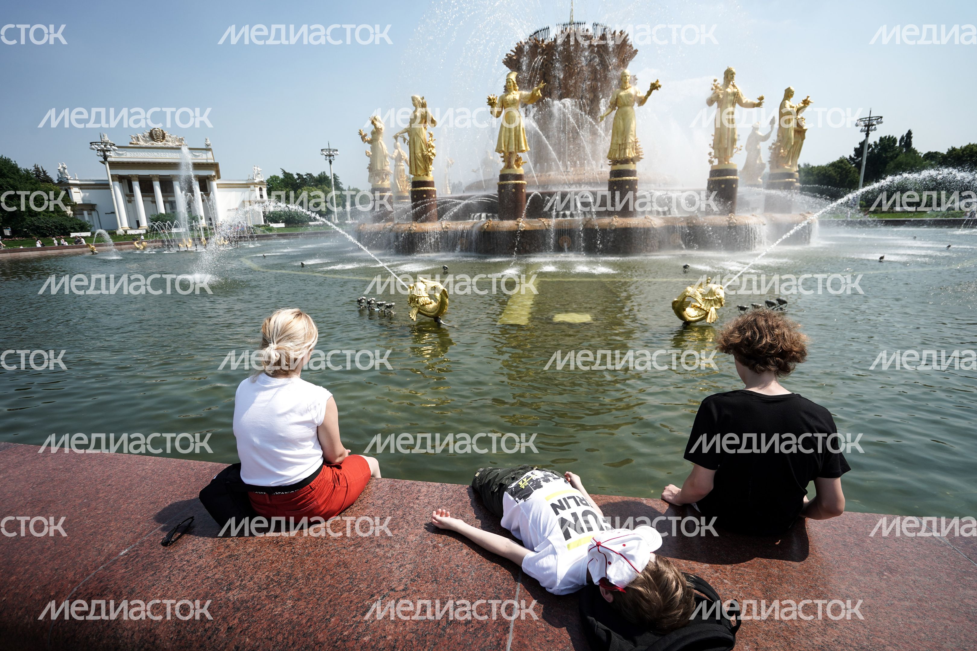 Аномальная жара в Москве