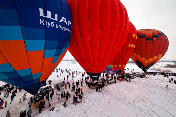 Воздушные шары на Фестивале сердец 2026 в Дмитровском округе