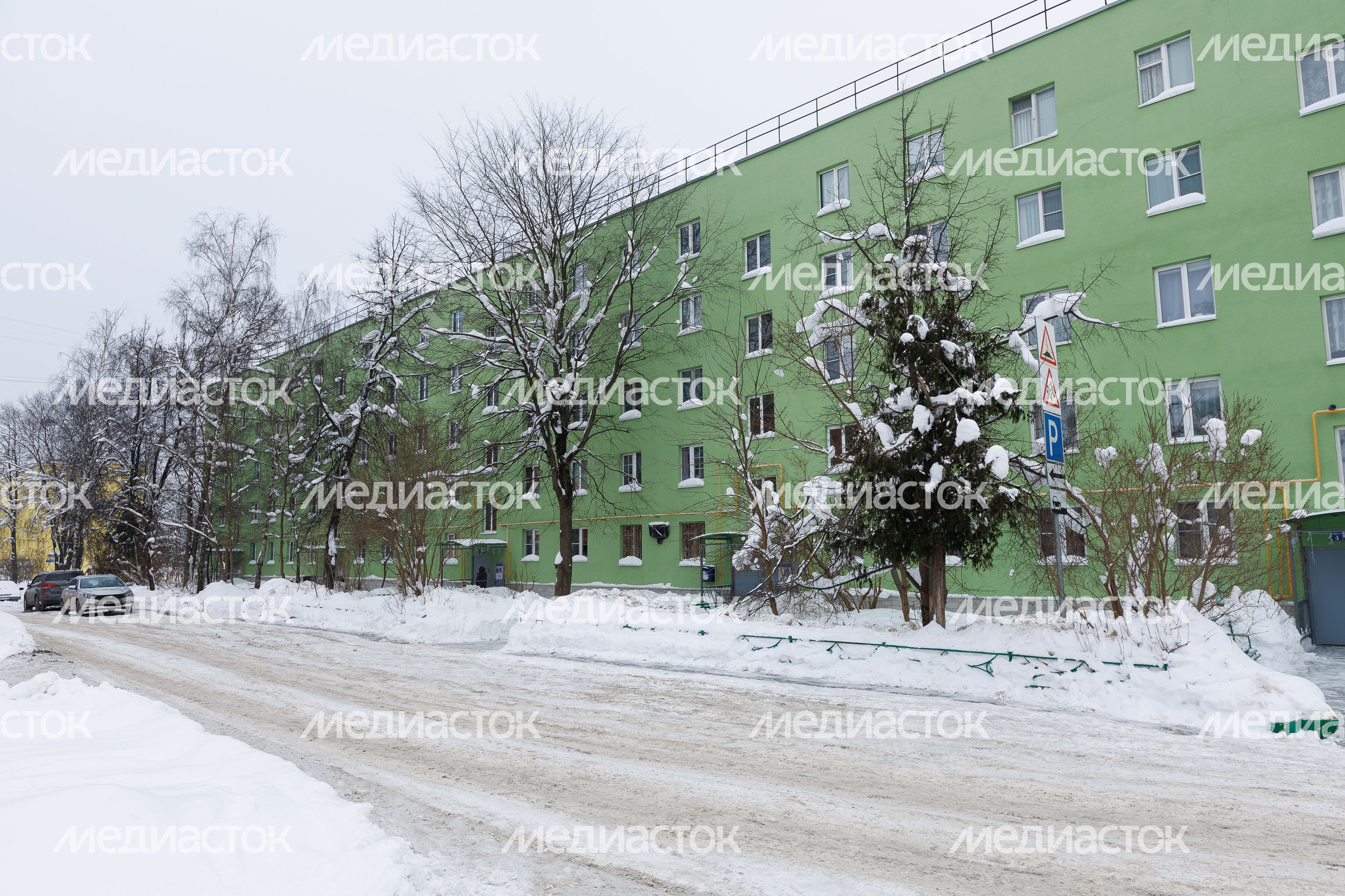 Многоквартирный дом №4 на улице Центральной в деревне Ложки после капремонта в округе Солнечногорск Многоквартирный дом №4 на улице Центральной в деревне Ложки после капремонта в округе Солнечногорск