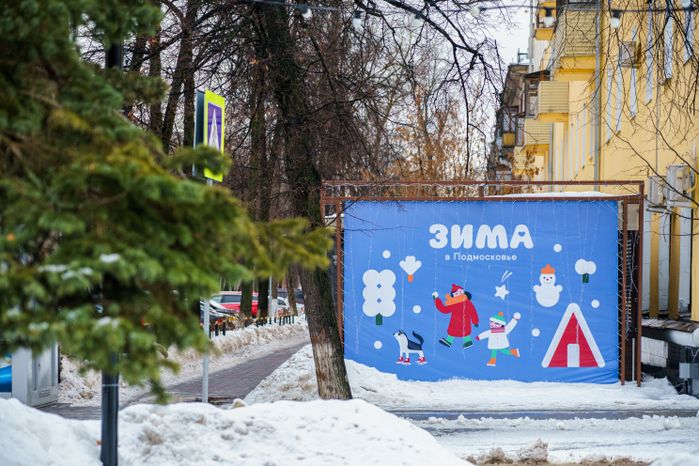 Зима в Подмосковье