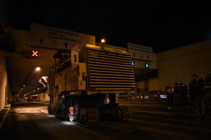 Реконструкция Лефортовского тоннеля в Москве
