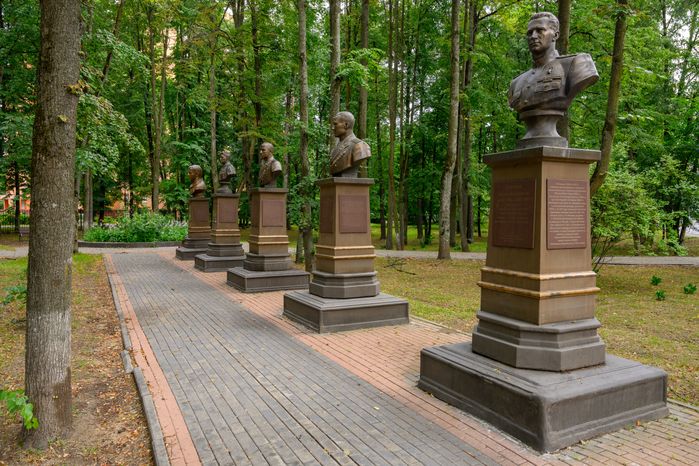Аллея Героев Отечества в Щелково