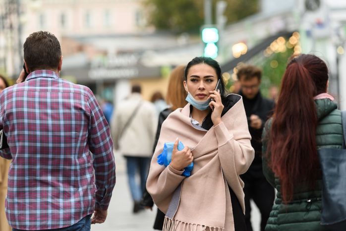 Масочный режим в Москве