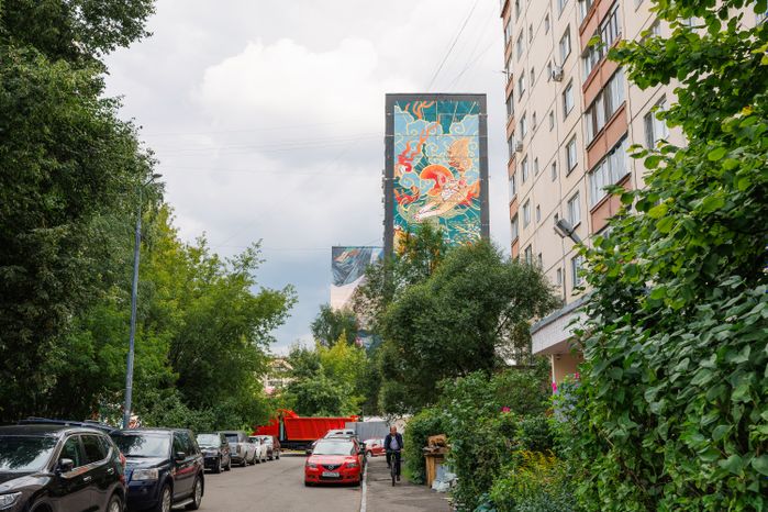 Муралы в Железнодорожном, Балашиха