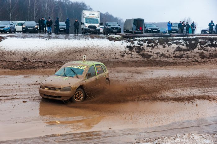 Автогонка в Мытищах