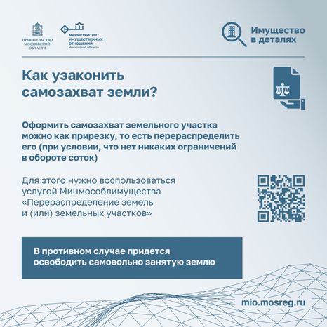 Имущество в деталях. Самозахват земли